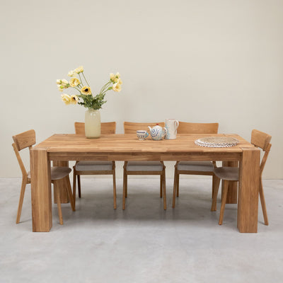 Tavolo da pranzo in rovere massiccio Mauritz 3 OakStore NordicStory