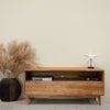 Porta TV in rovere massiccio Escandi 2 Roble.Store NordicStory