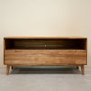 Porta TV in rovere massiccio Escandi 2 Roble.Store NordicStory