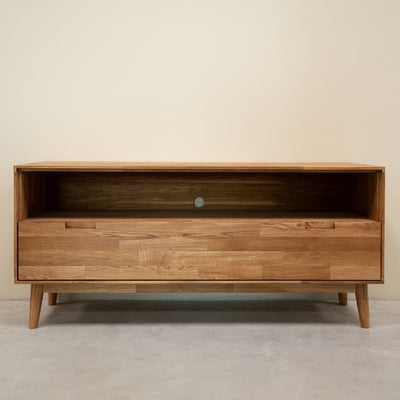 Porta TV in rovere massiccio Escandi 2 Roble.Store NordicStory