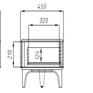 Mobile TV in legno massello di rovere Oxford 4 RobleStore NordicStory