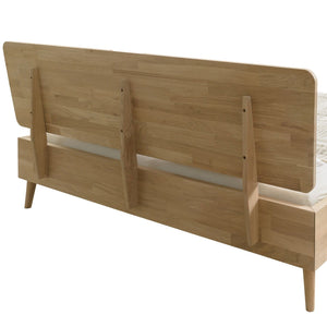 Letto NordicStory in legno massiccio di quercia Camera da letto nordica 