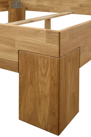 NordicStory Letto in legno massiccio di quercia Camere da letto scandinave nordiche 