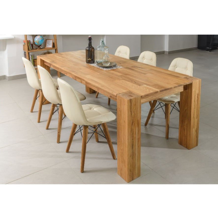 Tavolo da pranzo NordicStory in rovere massiccio