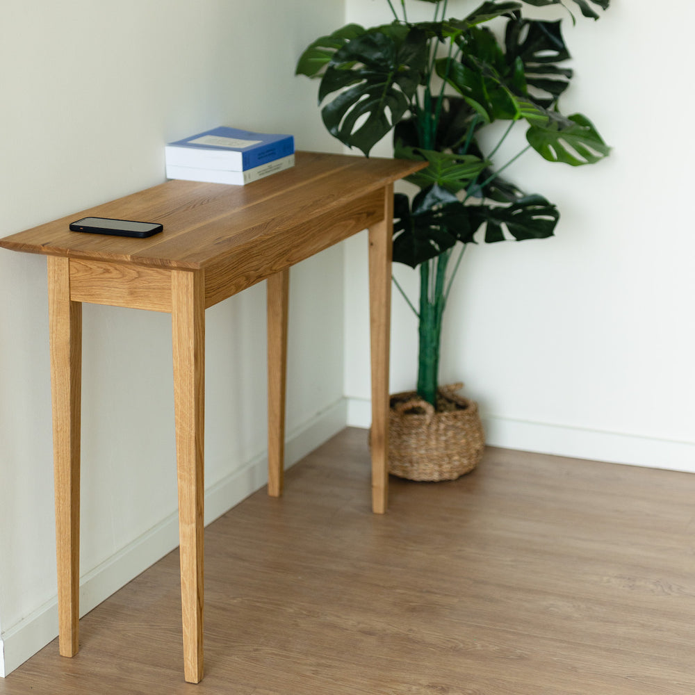 NordicStory Consolle in legno massiccio di quercia 