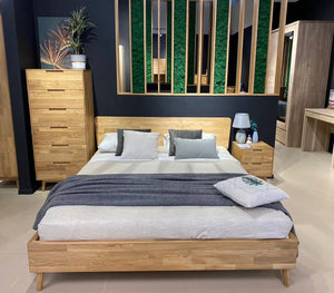 NordicStory Letto in rovere massiccio Escandí 