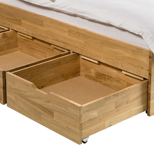 NordicStory Sofia 3 letto in rovere massiccio con contenitore