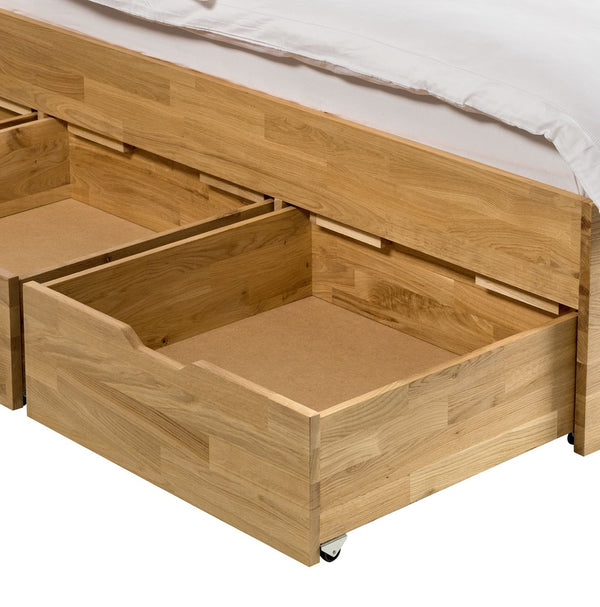 NordicStory Sofia 3 letto in rovere massiccio con contenitore