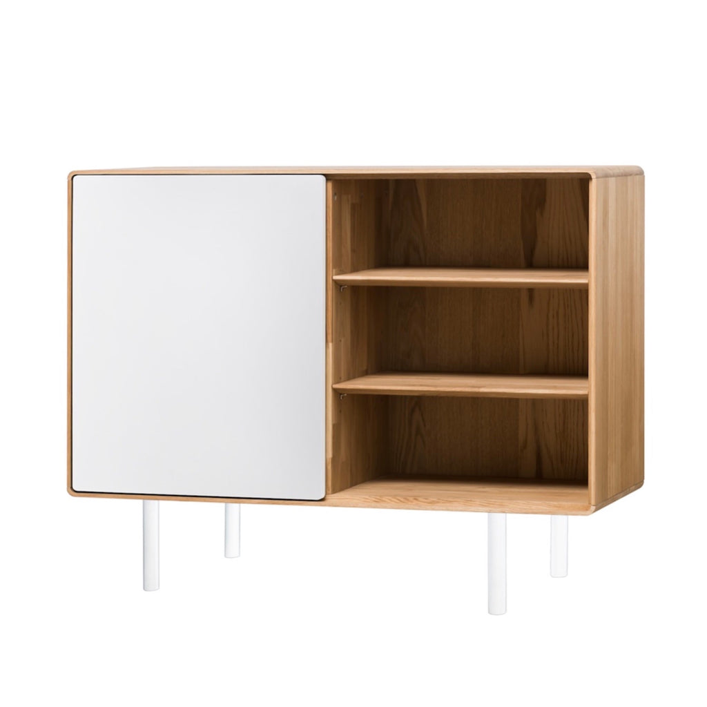 NordicStory Credenza Cassettiera in rovere massiccio Tokio 210