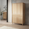 Armadio in legno massiccio per abiti Oxford 2 RobleStore NordicStory
