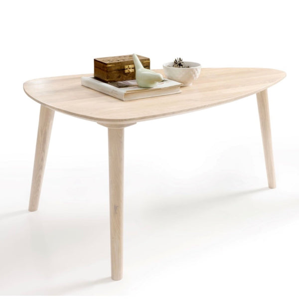 Tavolini impilabili in rovere massiccio Escandi 2, 70 x 50 x 36 cm / 73,8 x 70 x 45 x 45 cm / 90 x 60 x 46 cm | NordicStory