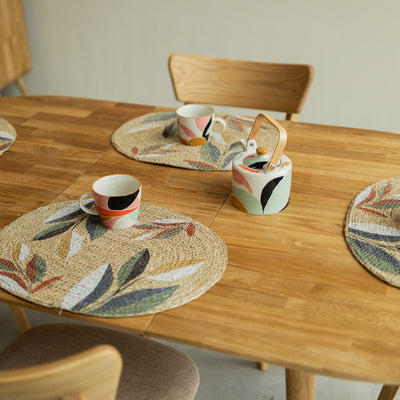  NordicStory Tavolo da pranzo ovale allungabile in rovere massiccio sostenibile