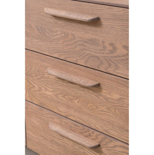 NordicStory Sideboard Dresser Cassettiera in rovere massiccio
