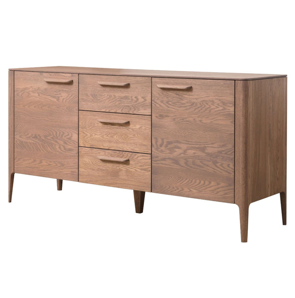 NordicStory Sideboard Dresser Cassettiera in rovere massiccio