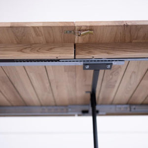 NordicStory Set di tavolo in legno massiccio Ontario e 6 sedie Provance Oak.Store