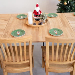 NordicStory Set di tavolo in legno massiccio Ontario e 6 sedie Provance Oak.Store