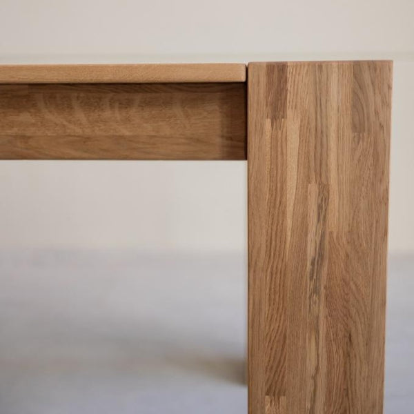 NordicStory Set di tavolo in legno massiccio Ontario e 6 sedie Provance Oak.Store