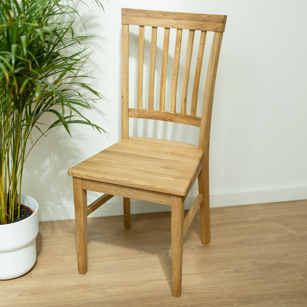 NordicStory Set di tavolo in legno massiccio Ontario e 6 sedie Provance Oak.Store