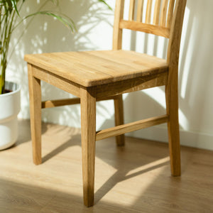 NordicStory Set di tavolo in legno massiccio Ontario e 6 sedie Provance Oak.Store