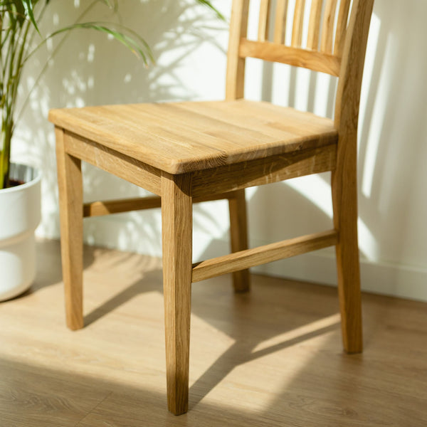 NordicStory Set di tavolo in legno massiccio Ontario e 6 sedie Provance Oak.Store