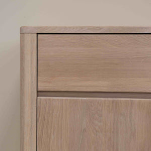 NordicStory Sideboard Dresser Cassettiera in rovere massiccio