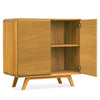Credenza NordicStory in rovere massiccio Ginevra 1, 90 x 45 x 86 cm.
