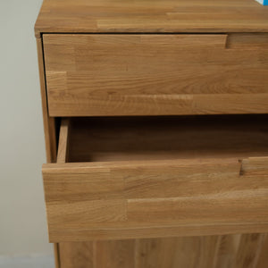 NordicStory Cassettiera Cassettiera in rovere massiccio Escandi 2 Oak.Store