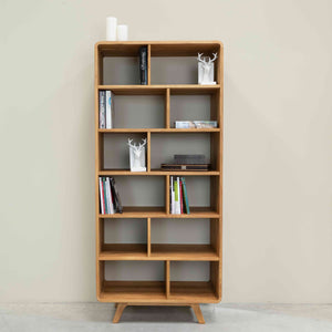 Libreria in legno massiccio Oak.Store