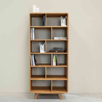 Libreria in legno massiccio Oak.Store