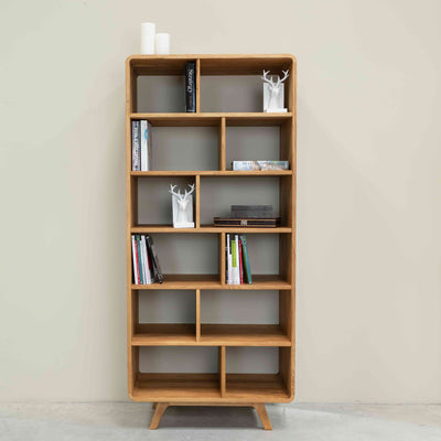 Libreria in legno massiccio Oak.Store