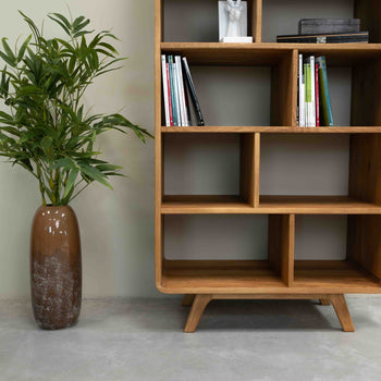 Libreria in legno massiccio Oak.Store
