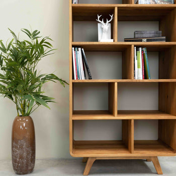 Libreria in legno massiccio Oak.Store