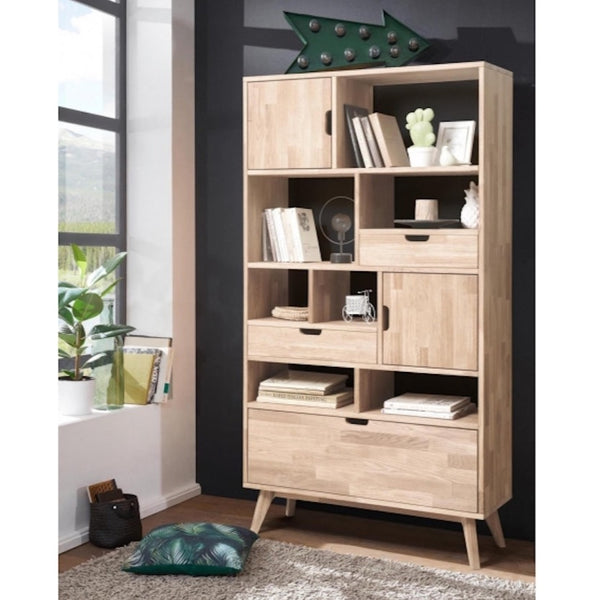 Oak.Store Libreria in legno massiccio di rovere Escandi 3
