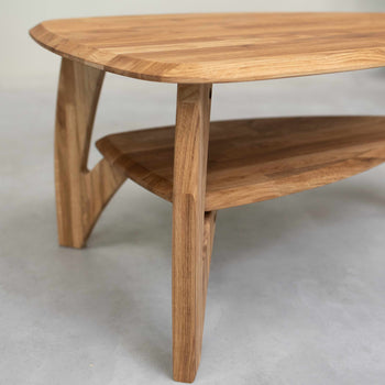 Tavolino in rovere massiccio Roble.Store