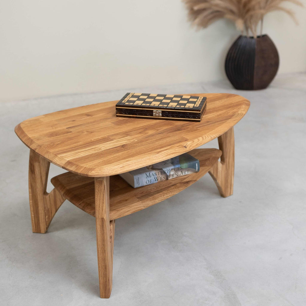 Tavolino in rovere massiccio Roble.Store