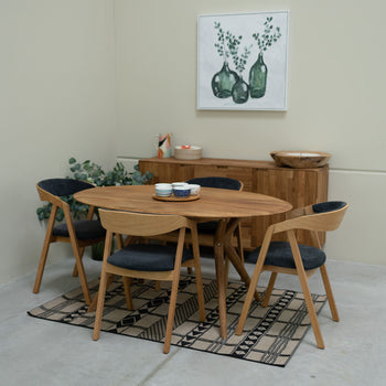 NordicStory Tavolo da pranzo allungabile in rovere massiccio Carmen Roble.Store