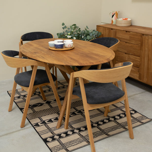 NordicStory Tavolo da pranzo allungabile in rovere massiccio Carmen Roble.Store