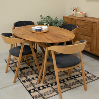 NordicStory Tavolo da pranzo allungabile in rovere massiccio Carmen Roble.Store