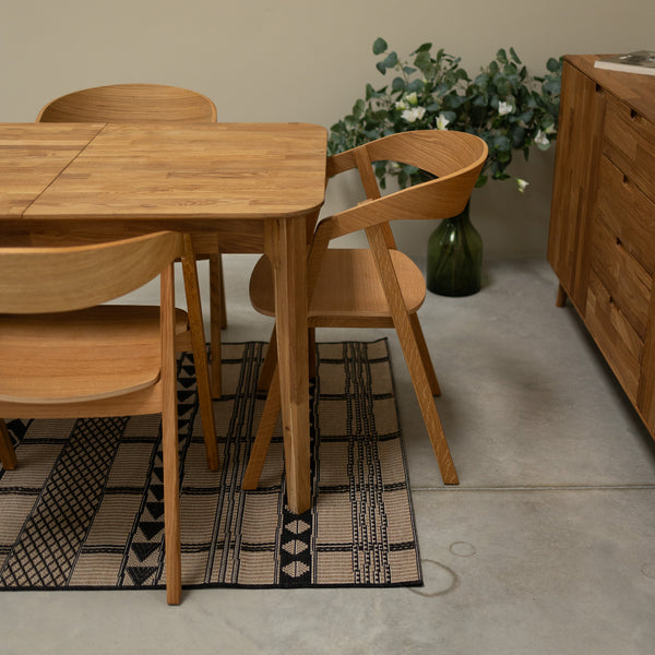 Confezione da 2 o 4 sedie da pranzo in rovere massiccio Knut | VESKOR