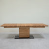 NordicStory Tavolo da pranzo allungabile in rovere massiccio Brema, 160-250 x 90 x 75 cm.