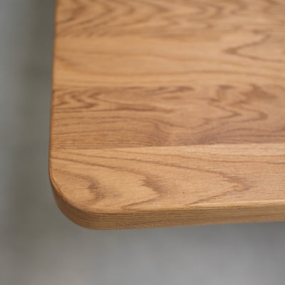 Tavolino in rovere massiccio NordicStory Bremen, 120 x 80 x 40 cm.