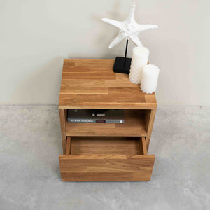 Roble.Store Comodino in legno massiccio di rovere
