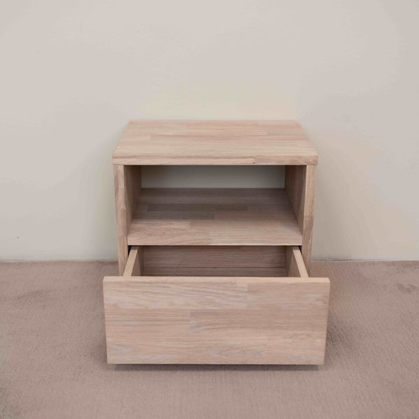 Roble.Store Comodino in legno massiccio di rovere