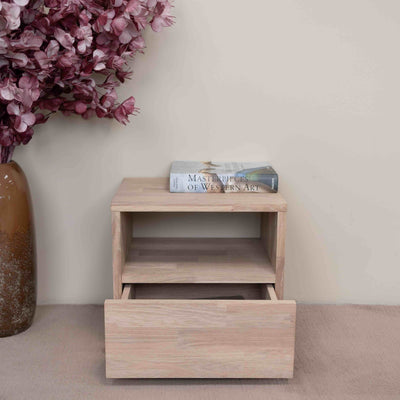 Roble.Store Comodino in legno massiccio di rovere