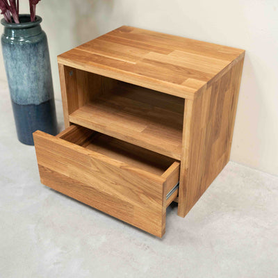 Roble.Store Comodino in legno massiccio di rovere