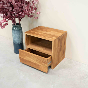 Roble.Store Comodino in legno massiccio di rovere