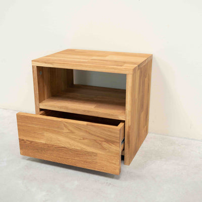 Roble.Store Comodino in legno massiccio di rovere