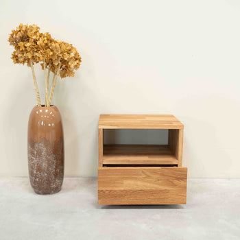 Roble.Store Comodino in legno massiccio di rovere