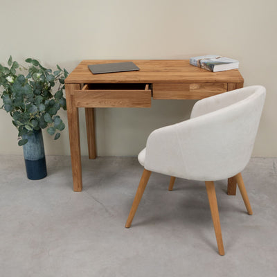 Tavolo da scrittura in rovere massiccio Axel I NordicStory RobleStore