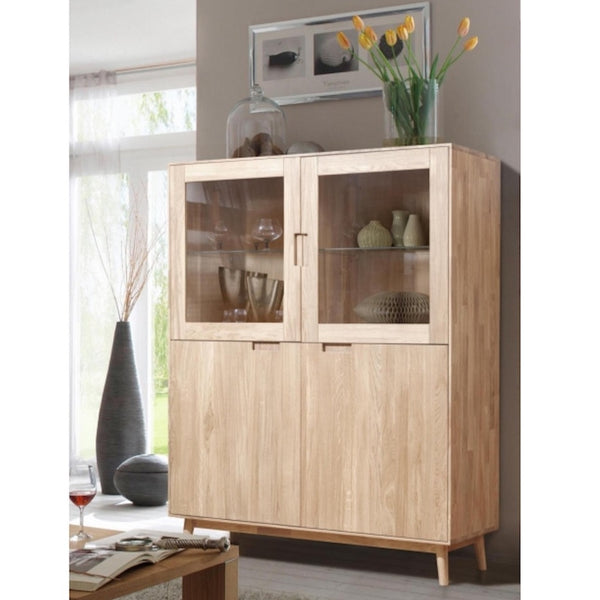 Roble.Store Vetrinetta in legno massiccio rovere